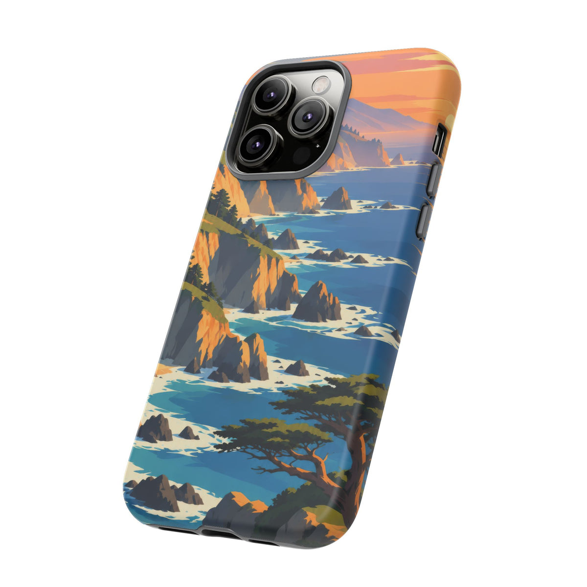 Big Sur — Cypress Coast iPhone Tough Case
