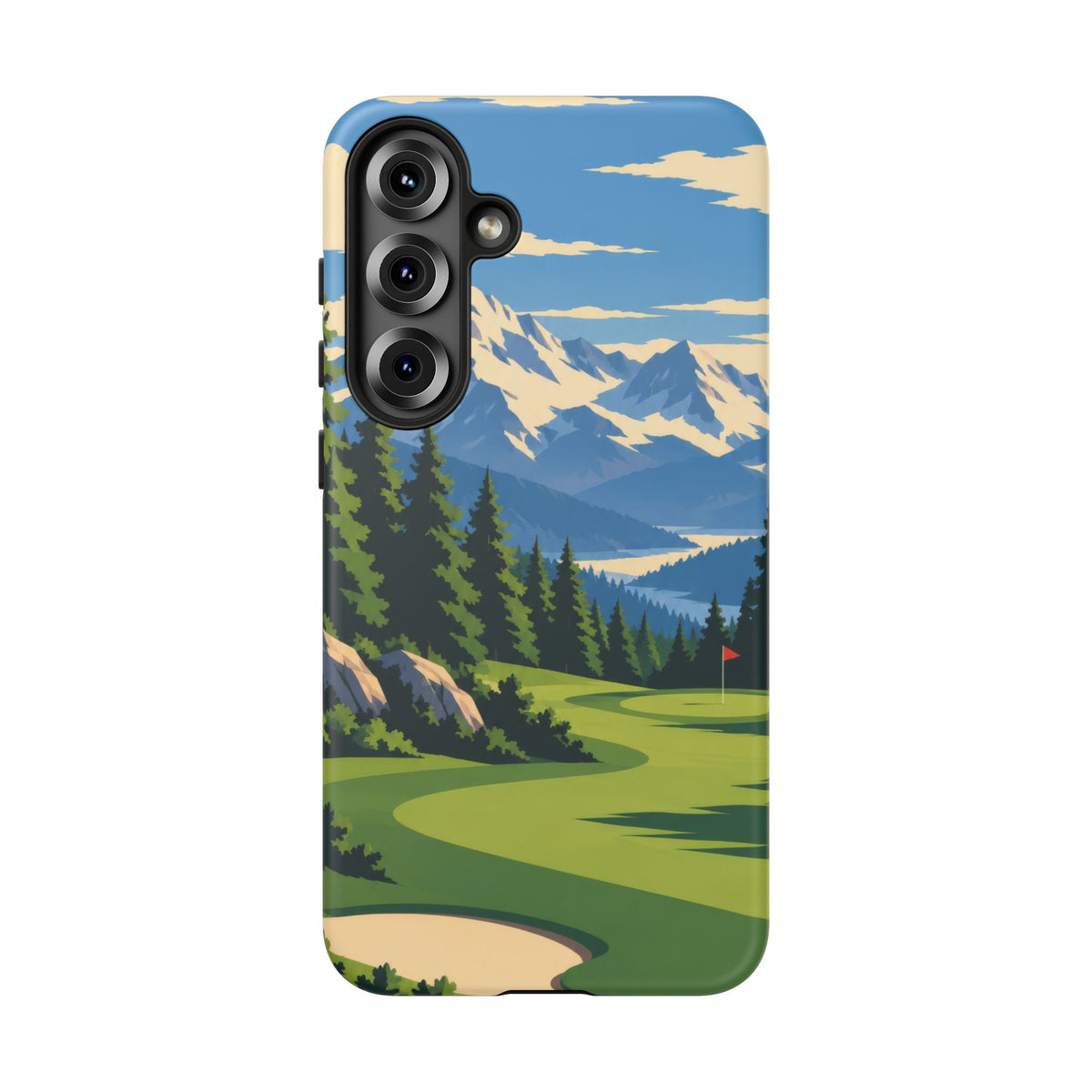Mountain Golf — Alpine Fairway Samsung Galaxy Tough Case