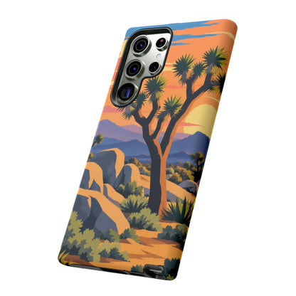 Joshua Tree — Desert Silhouettes Samsung Galaxy Tough Case