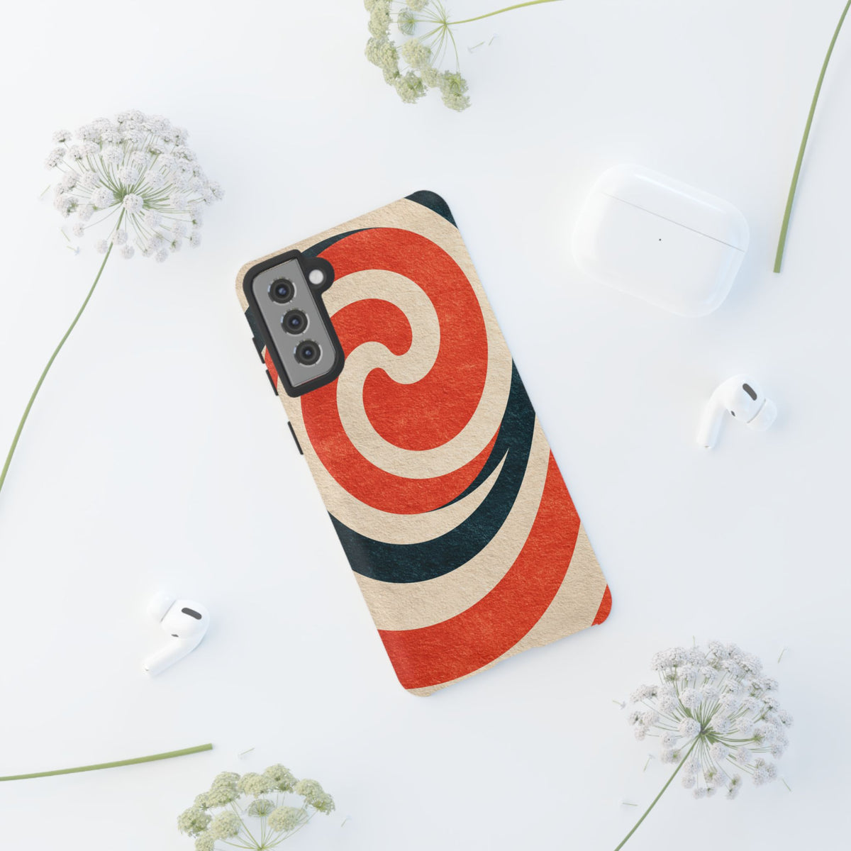 Ember Spiral Samsung Galaxy Tough Phone Case