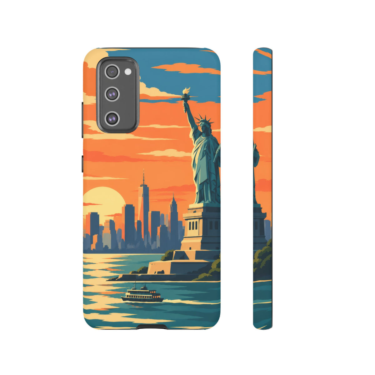 New York City — Harbor Liberty Samsung Galaxy Tough Case