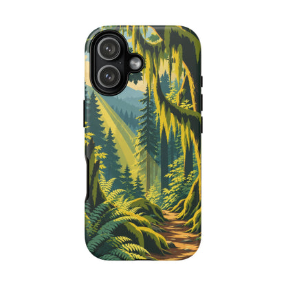 Hoh Rain Forest — Mosslight iPhone Tough Case