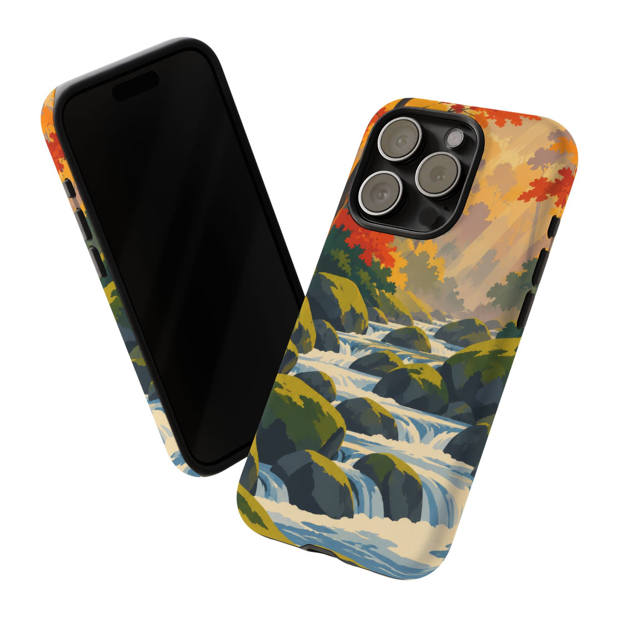 Great Smoky Mountains — Autumn Creek iPhone Tough Case