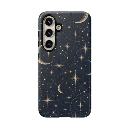 Celestial Moon Samsung Galaxy Tough Case | Nocturne Atlas