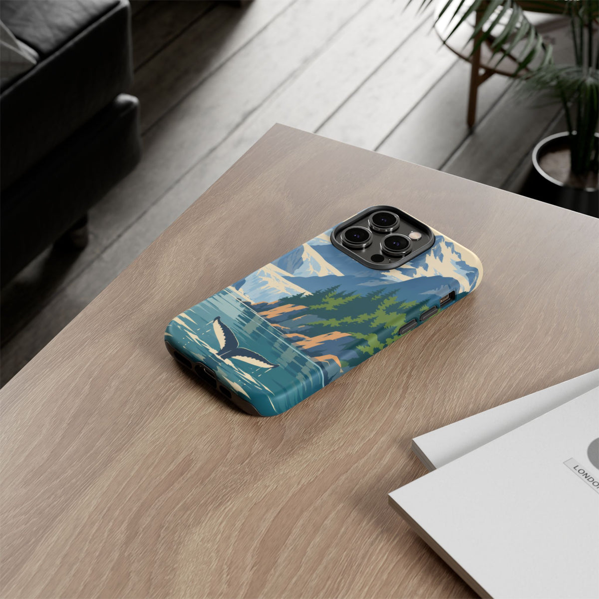 Glacier Bay — Fjord Silence iPhone Tough Case