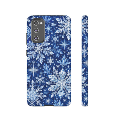 Frosted Midnight Samsung Galaxy Tough Case | snowflake