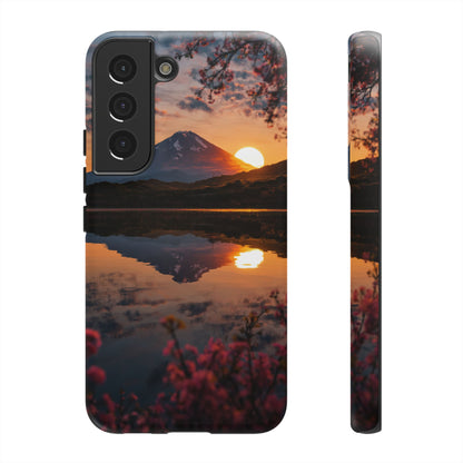 Fuji Golden Reflection Samsung Galaxy Tough Phone Case