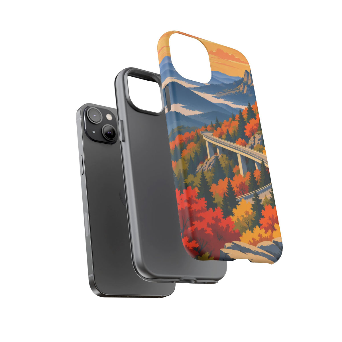 Blue Ridge Parkway — Viaduct Morning iPhone Tough Case