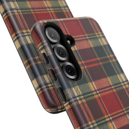 Highland Holiday Samsung Galaxy Tough Case | christmas plaid