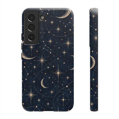 Celestial Moon Samsung Galaxy Tough Case | Nocturne Atlas