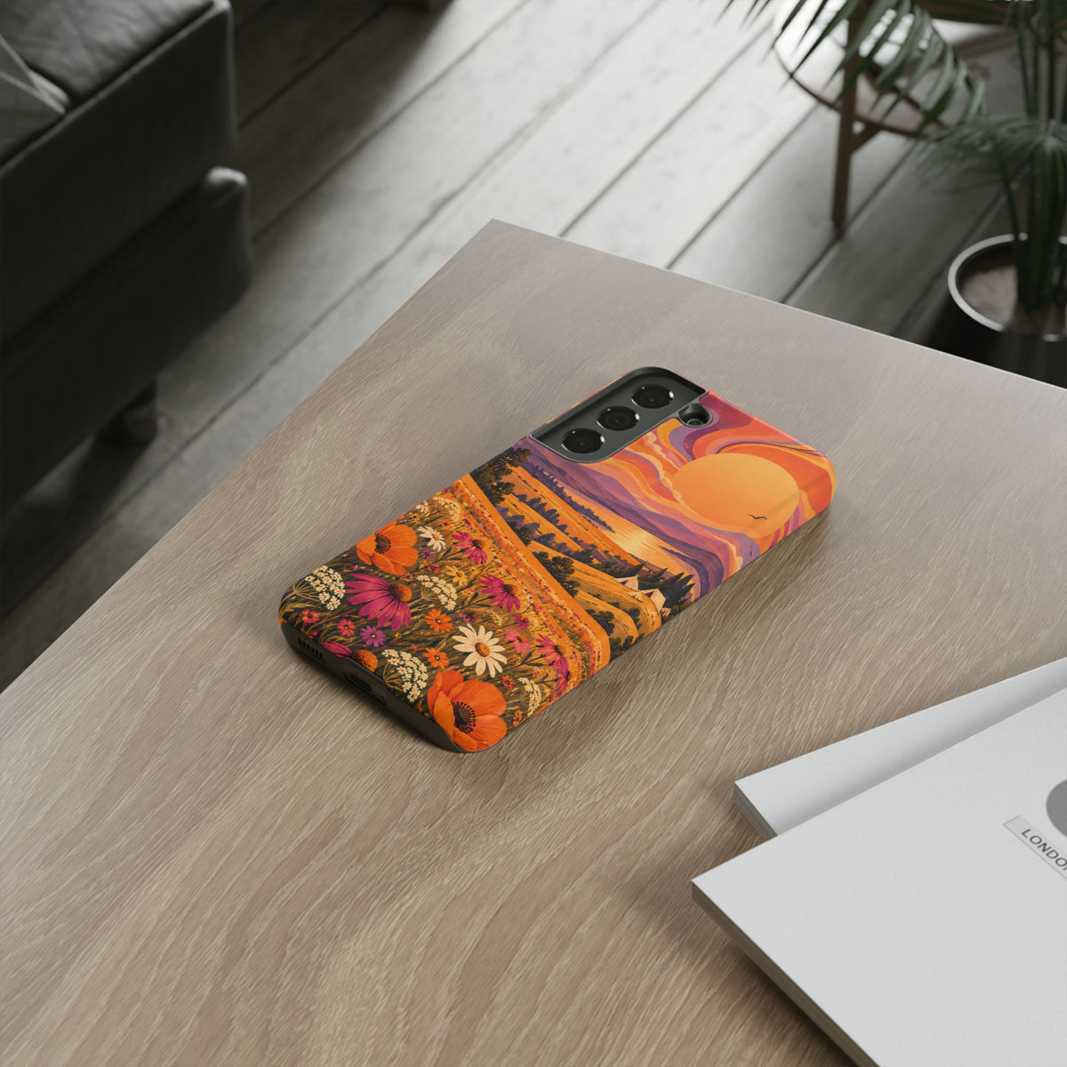 Golden Field Reverie Samsung Galaxy Tough Case | sixties festival