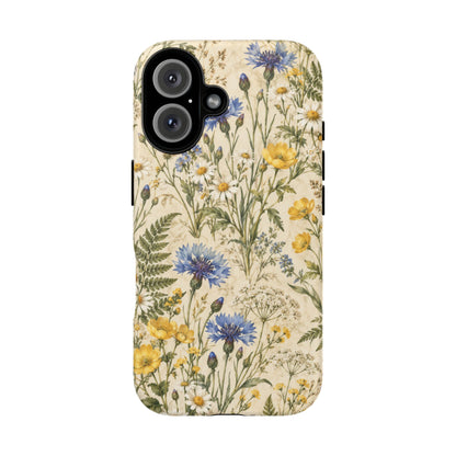 Meadow Archive iPhone Tough Case | wildflowers