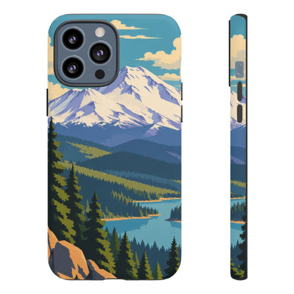 Mount Shasta — Snowlight iPhone Tough Case