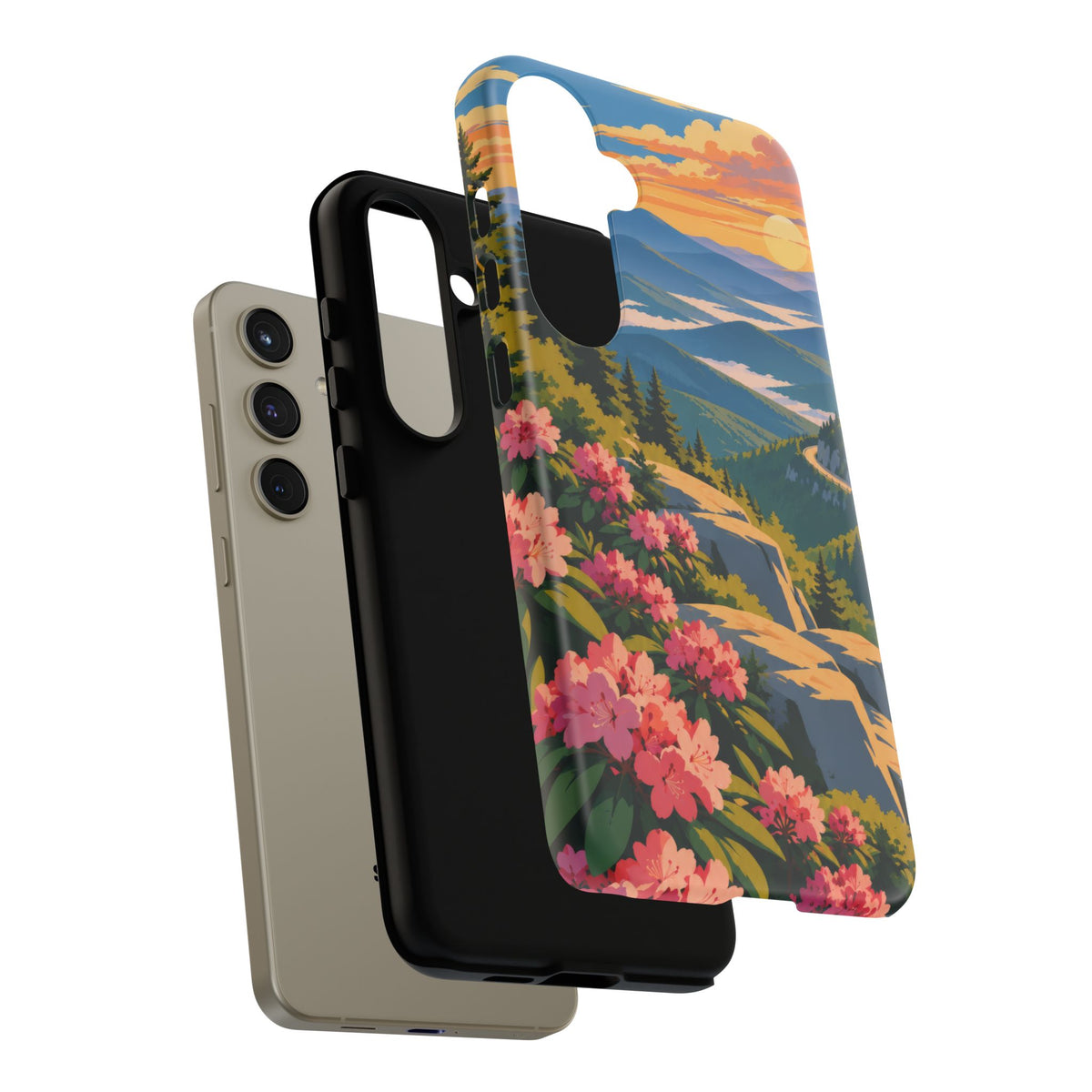 Blue Ridge Parkway — Ridgeway Bloom Samsung Galaxy Tough Case