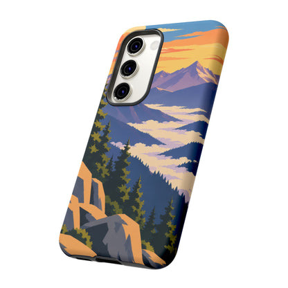 Misty Mountains — Amethyst Pass Samsung Galaxy Tough Case