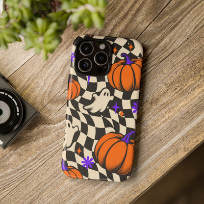 Spectral Groove iPhone Tough Case | retro halloween