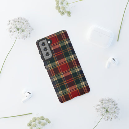 Highland Holiday Samsung Galaxy Tough Case | christmas plaid