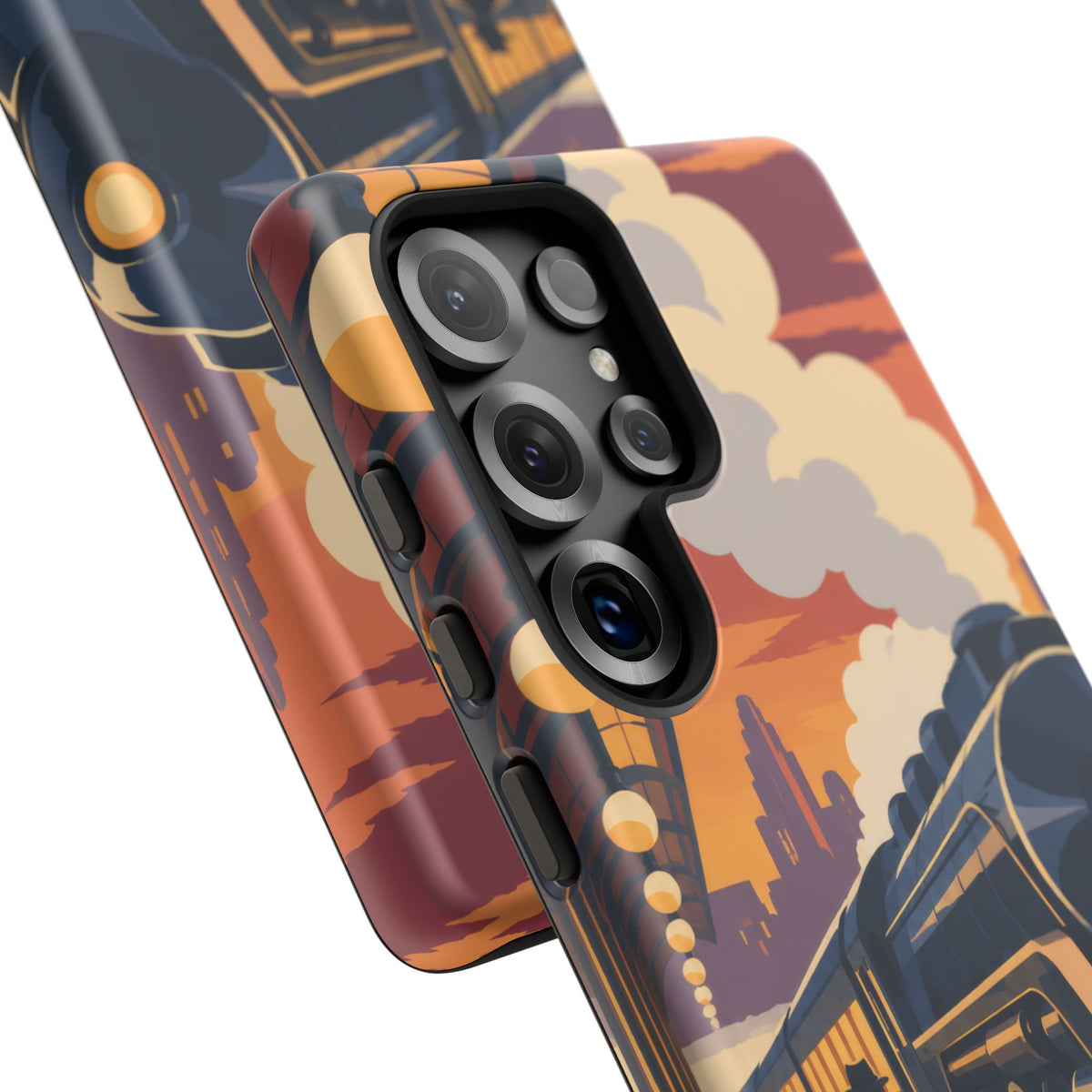 Travel by Train — Night Departure Samsung Galaxy Tough Case | train travel