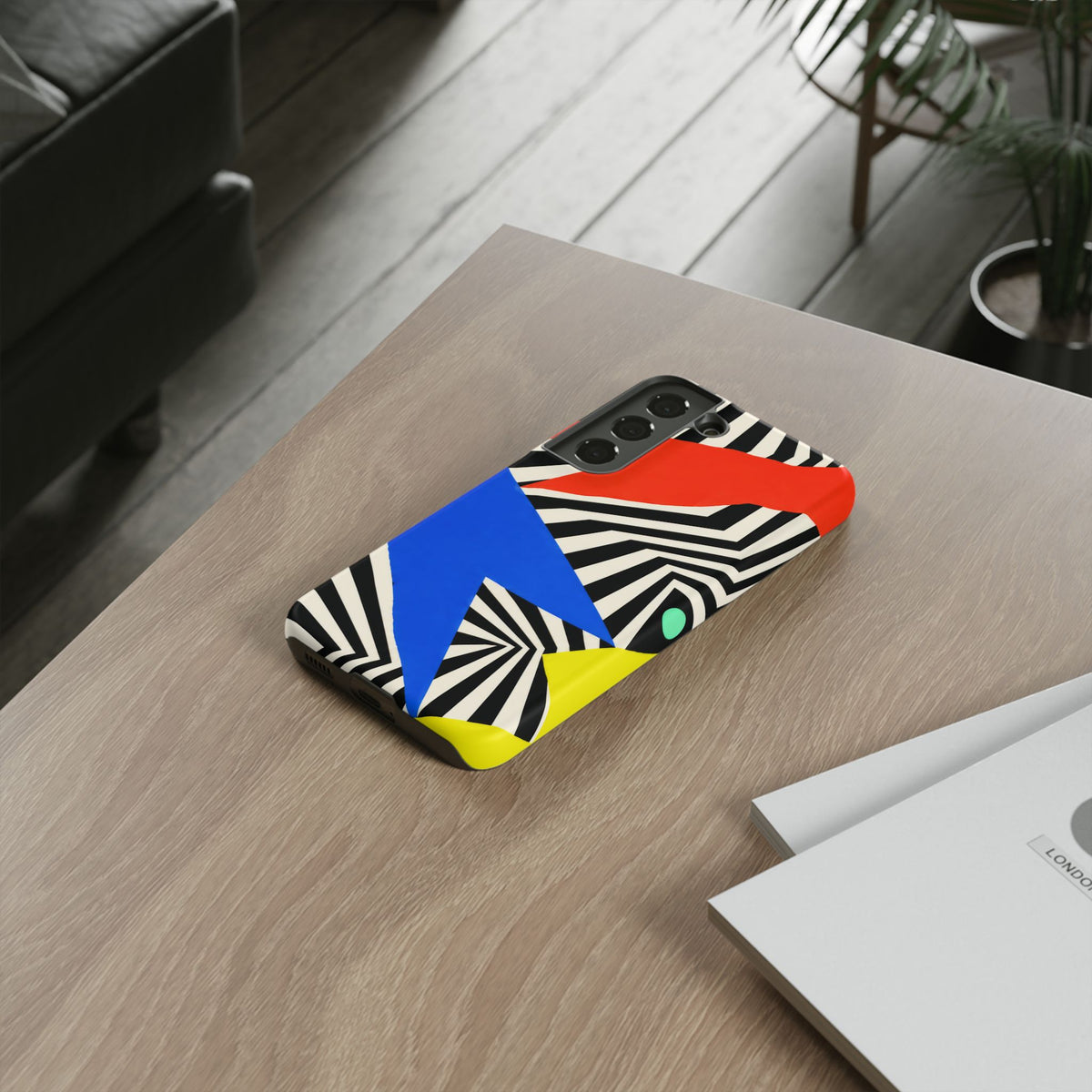 Broken Signal Samsung Galaxy Tough Case | Optical Stripe Art