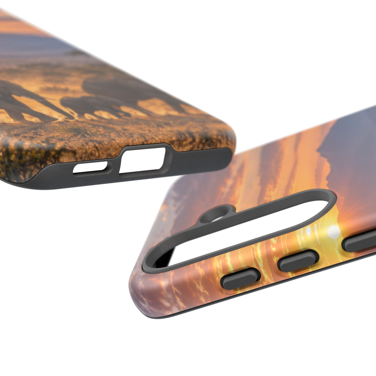 Elephants at First Light Samsung Galaxy Tough Case | african elephants