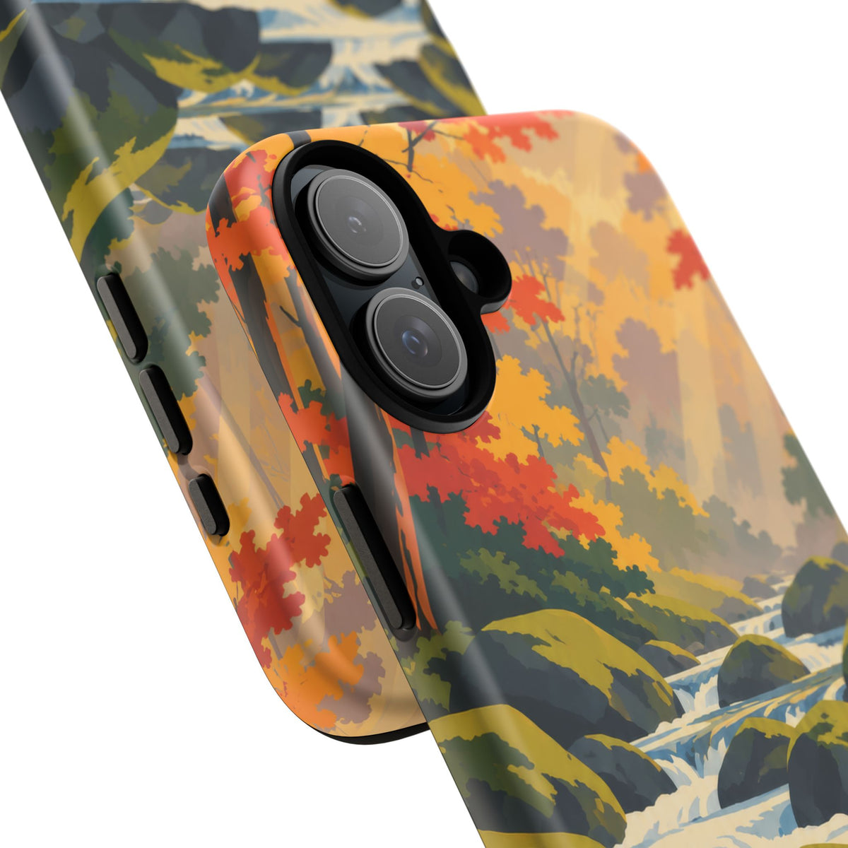 Great Smoky Mountains — Autumn Creek iPhone Tough Case