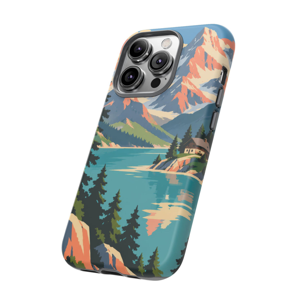 Switzerland — Alpine Lake iPhone Tough Case