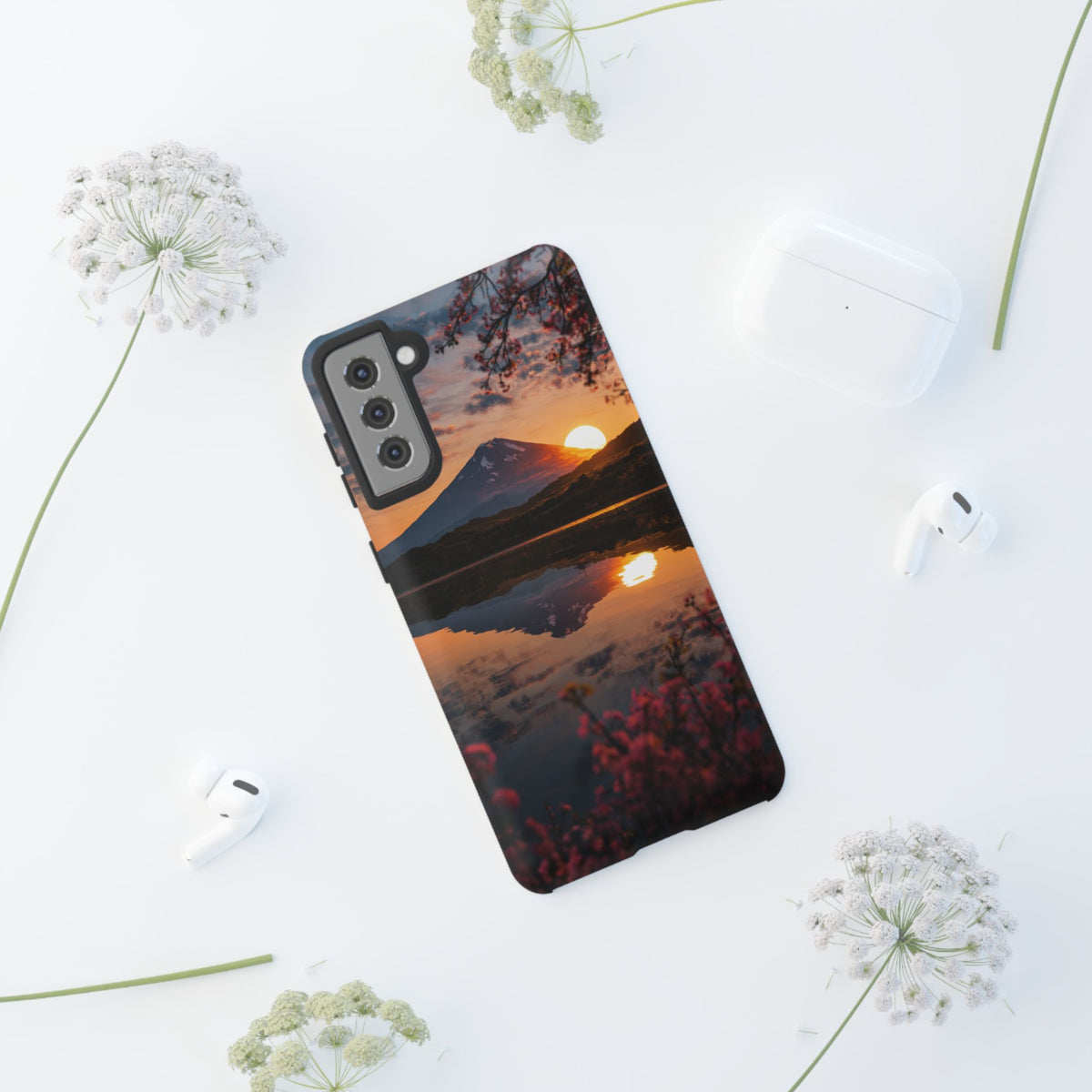 Fuji Golden Reflection Samsung Galaxy Tough Phone Case