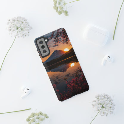 Fuji Golden Reflection Samsung Galaxy Tough Phone Case