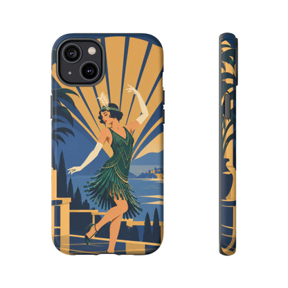 1920s Flapper — Jazz After Dark iPhone Tough Case