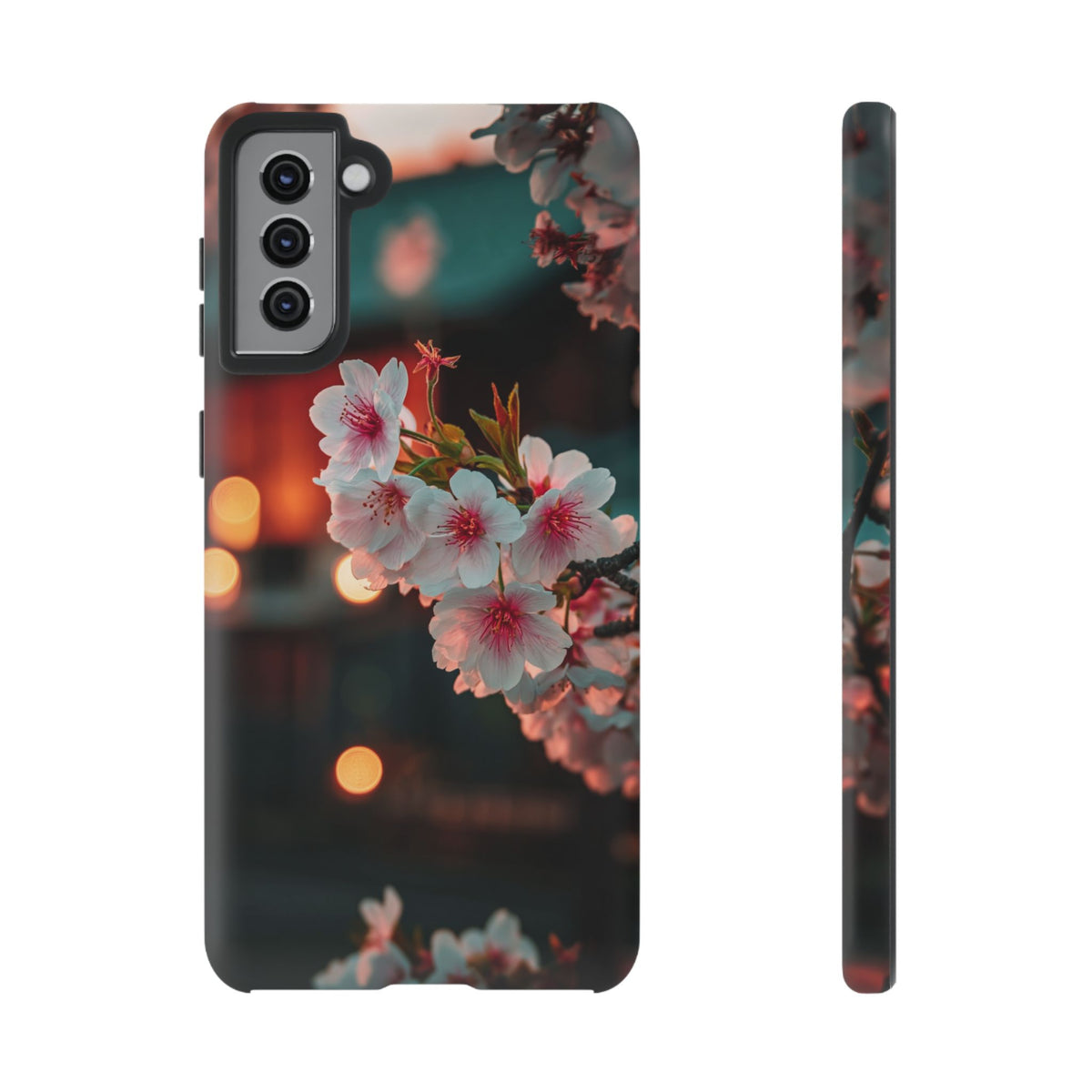 Kyoto Blossom Lanterns Samsung Galaxy Tough Phone Case
