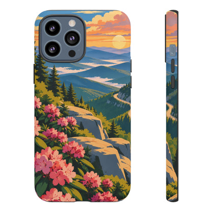 Blue Ridge Parkway — Ridgeway Bloom iPhone Tough Case