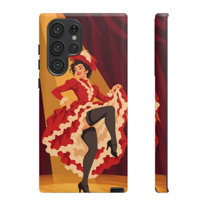 Moulin Rouge Dancer — Crimson Cabaret Samsung Galaxy Tough Case | cabaret dancer