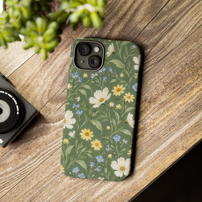 Wildflower iPhone Tough Case | Meadow Herbarium