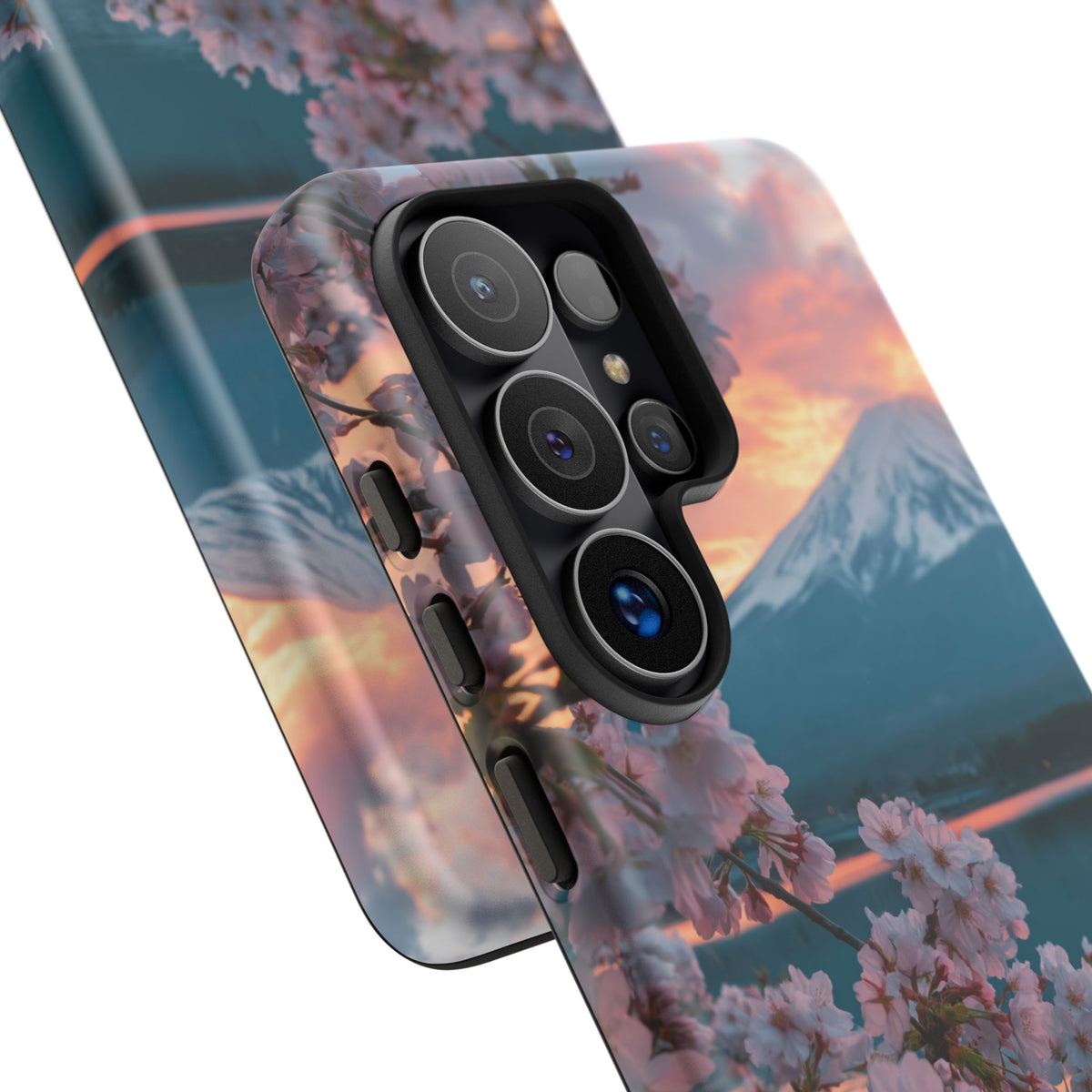 Fuji Petal Reflection Samsung Galaxy Tough Phone Case