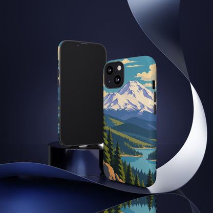 Mount Shasta — Snowlight iPhone Tough Case