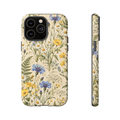 Meadow Archive iPhone Tough Case | wildflowers
