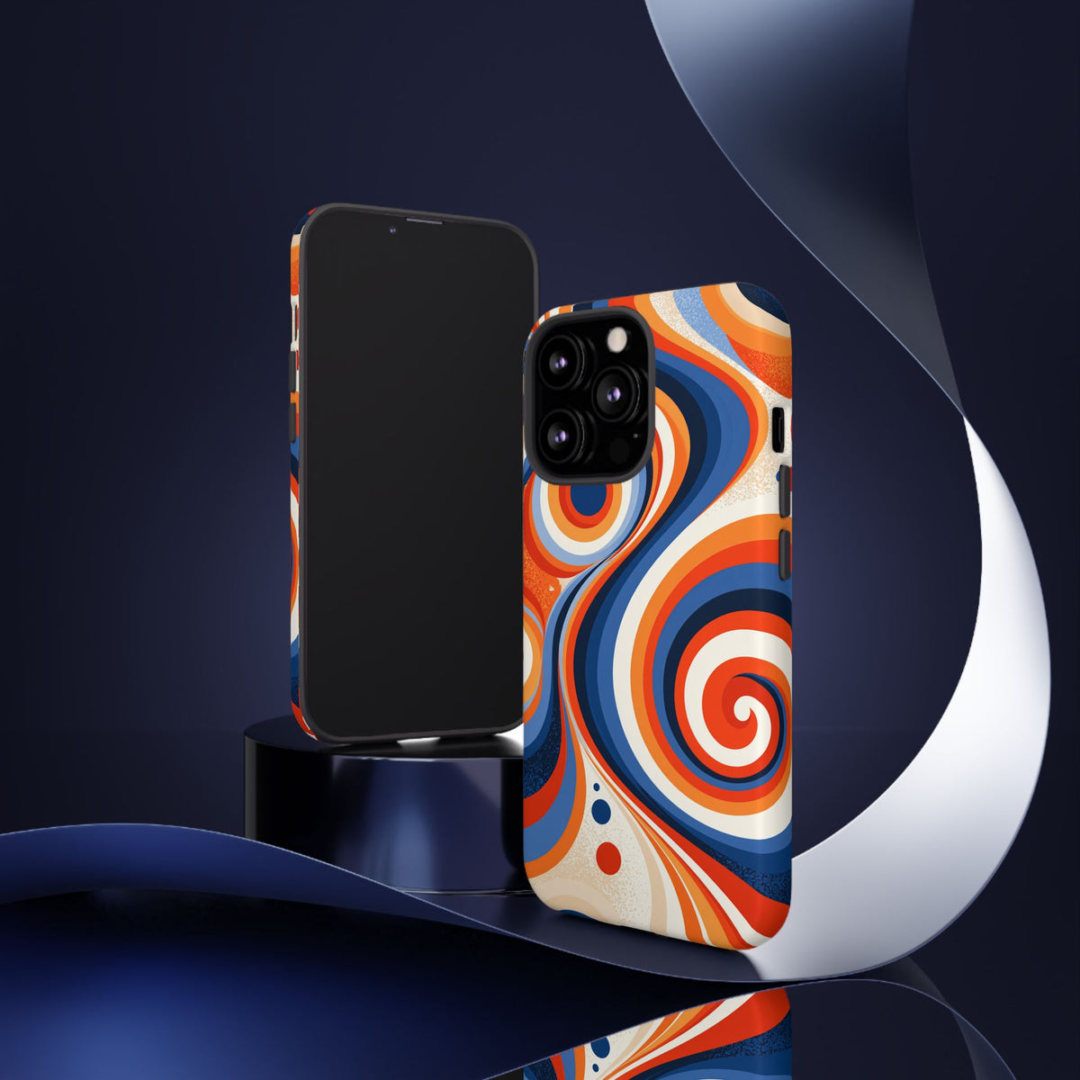 Electric Orbit iPhone Tough Phone Case