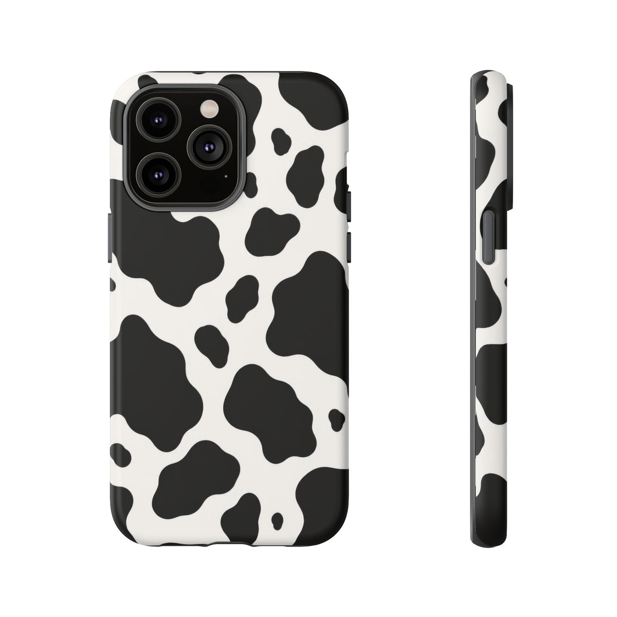 Classic Holstein iPhone Tough Case | Black & White Cow Print