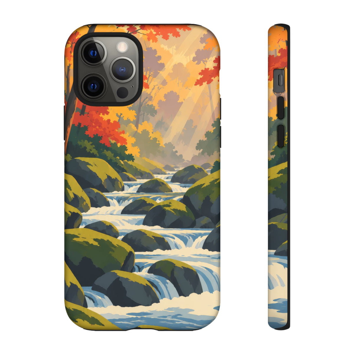 Great Smoky Mountains — Autumn Creek iPhone Tough Case