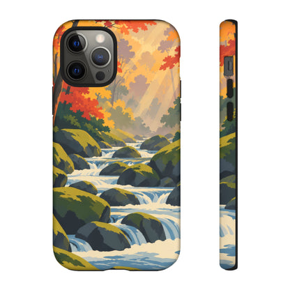 Great Smoky Mountains — Autumn Creek iPhone Tough Case