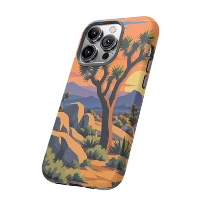 Joshua Tree — Desert Silhouettes iPhone Tough Case
