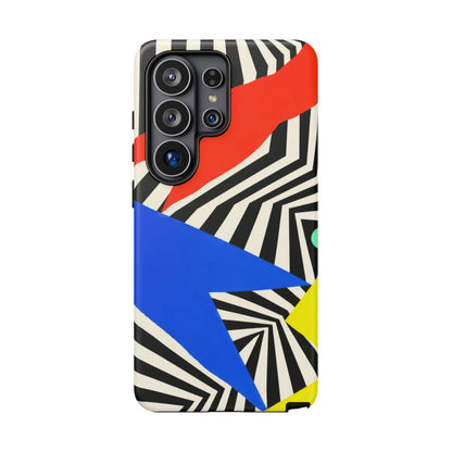 Broken Signal Samsung Galaxy Tough Case | Optical Stripe Art