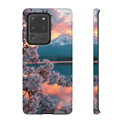 Fuji Petal Reflection Samsung Galaxy Tough Phone Case