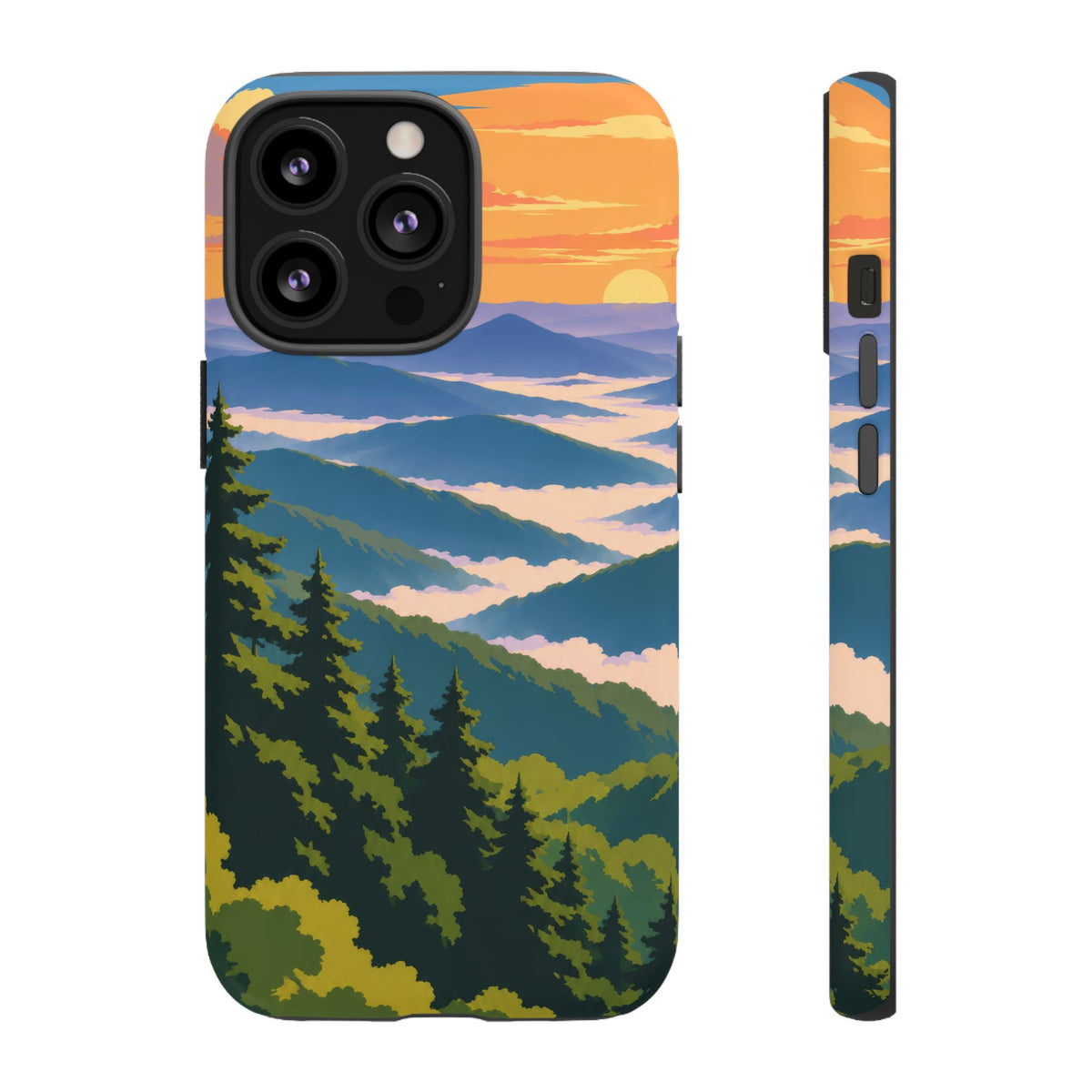 Great Smoky Mountains — Morning Veils iPhone Tough Case