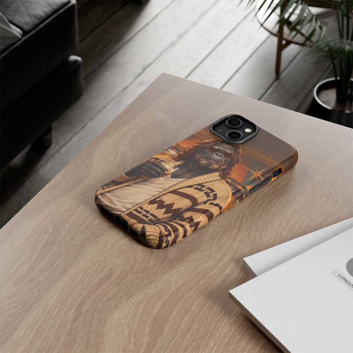 Cardigan Gorilla iPhone Tough Case | The Primate Abides
