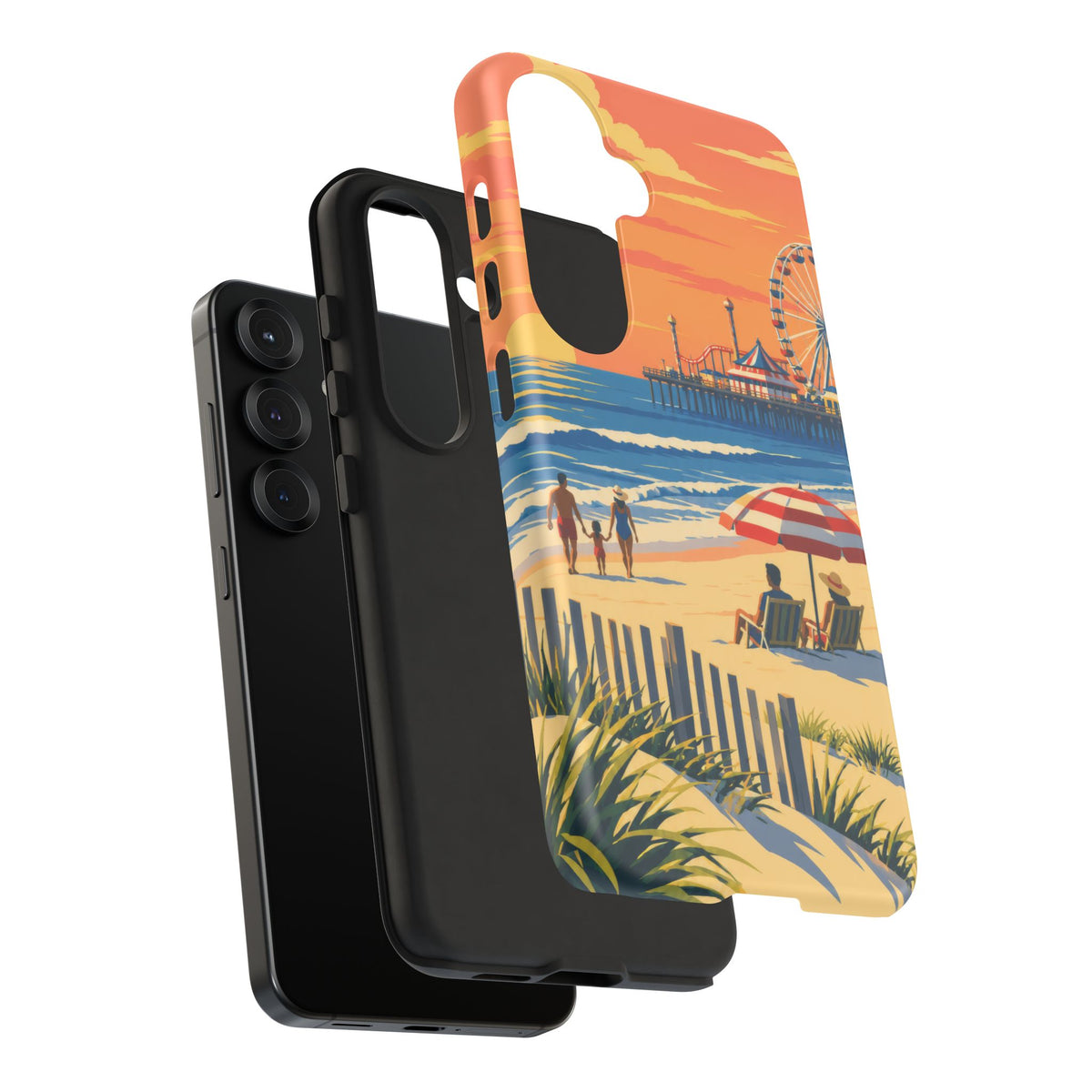 New Jersey Shore — Boardwalk Summer Samsung Galaxy Tough Case