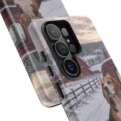 Winter Farm Watch Samsung Galaxy Tough Case | beagle