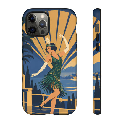 1920s Flapper — Jazz After Dark iPhone Tough Case