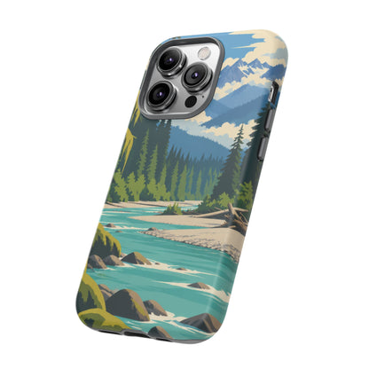 Hoh Rain Forest — Rivergreen iPhone Tough Case