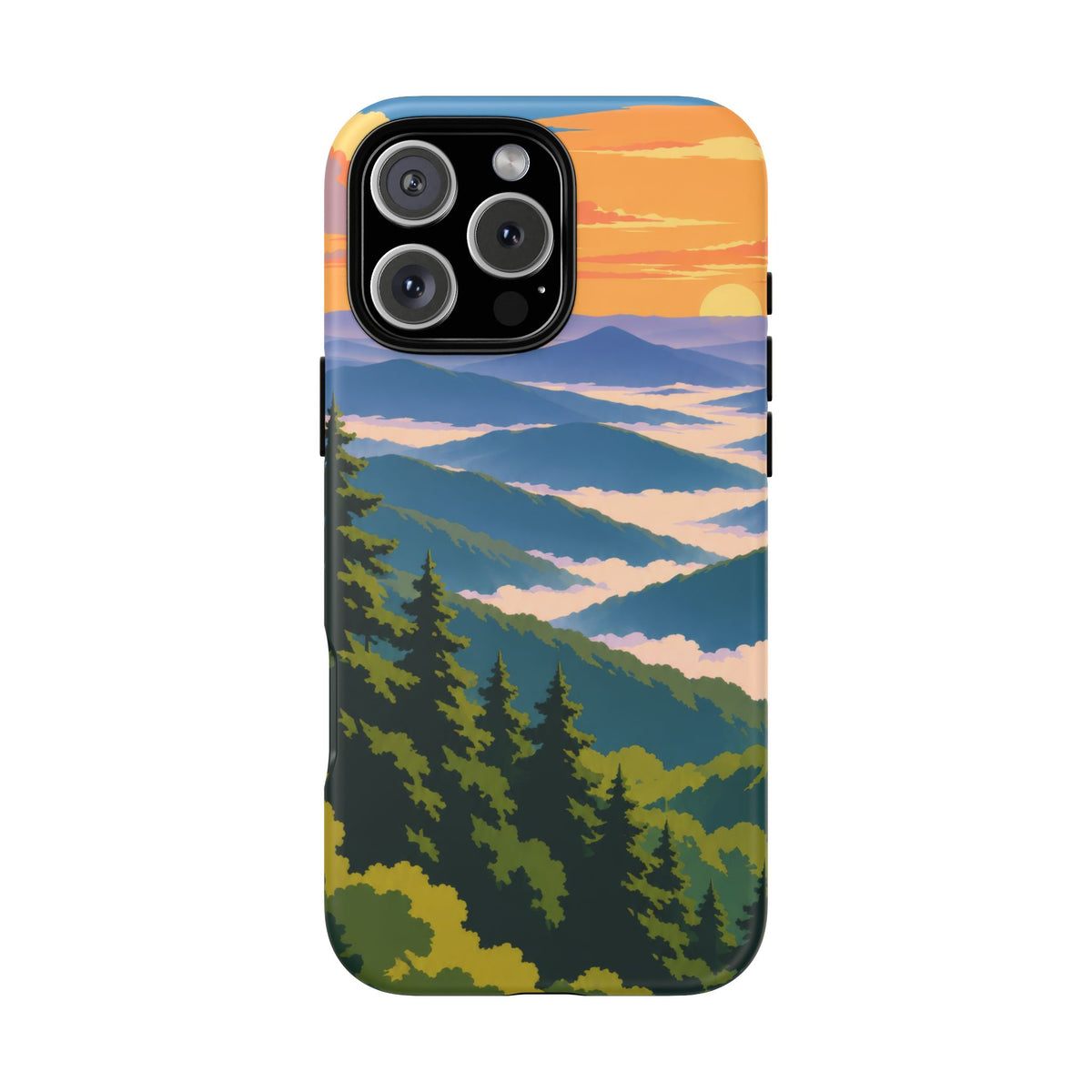 Great Smoky Mountains — Morning Veils iPhone Tough Case